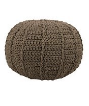 Knitted Pouf
