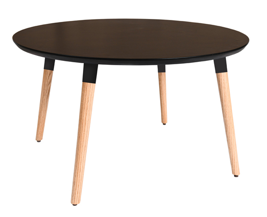 Basic Black Coffee Table (80 cm)
